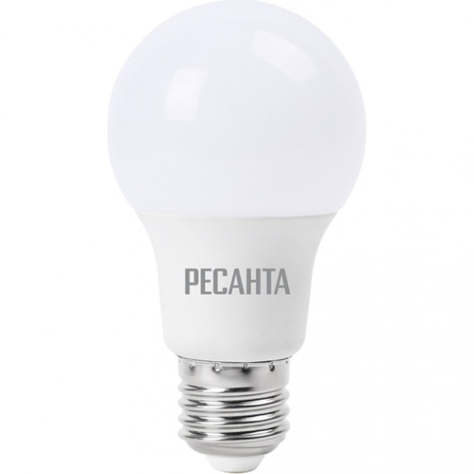 Лампа светодиодная РЕСАНТА LL-R-A60-7W-230-3K-E27 76/1/11 Лампа светодиодная РЕСАНТА LL-R-A60-7W-230-3K-E27 76/1/11