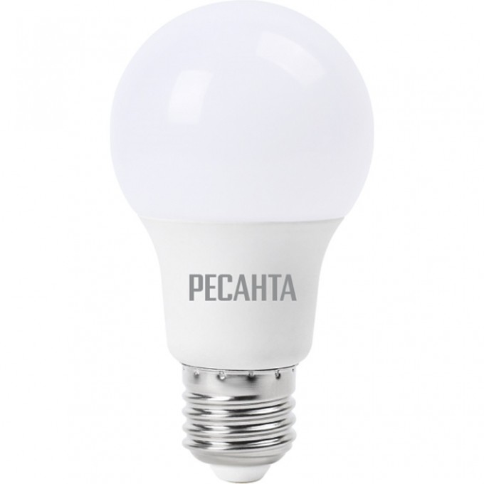 Лампа светодиодная РЕСАНТА LL-R-A60-9W-230-3K-E27 76/1/13 Лампа светодиодная РЕСАНТА LL-R-A60-9W-230-3K-E27 76/1/13