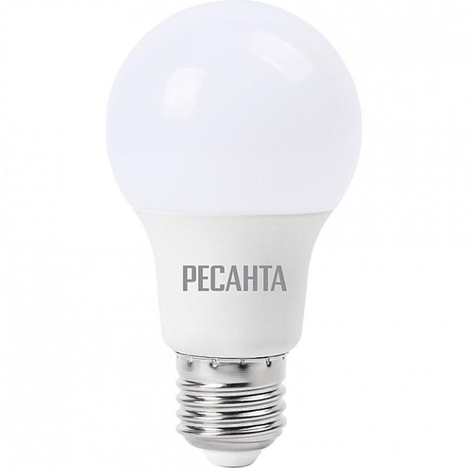 Лампа светодиодная РЕСАНТА LL-R-A60-9W-230-4K-E27 76/1/14 Лампа светодиодная РЕСАНТА LL-R-A60-9W-230-4K-E27 76/1/14