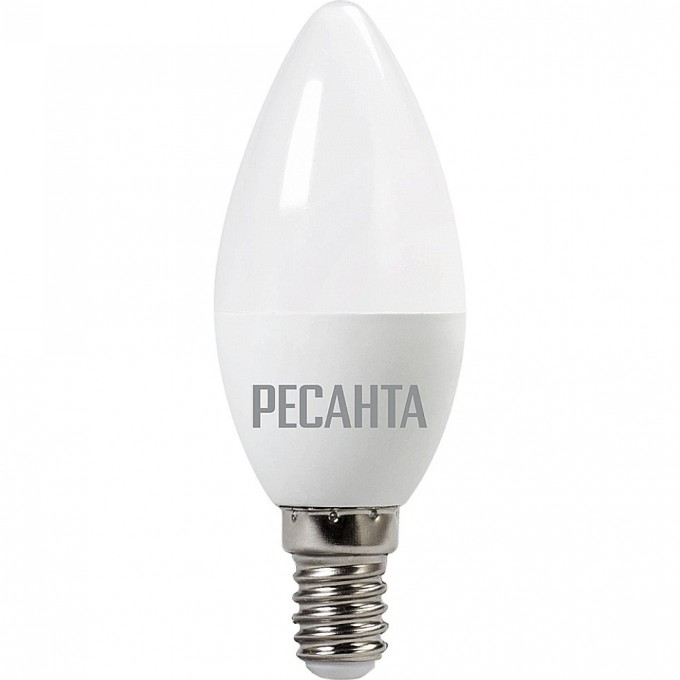 Лампа светодиодная РЕСАНТА LL-R-C37-5W-230-3K-E14 76/1/1 Лампа светодиодная РЕСАНТА LL-R-C37-5W-230-3K-E14 76/1/1