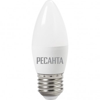 Лампа светодиодная РЕСАНТА LL-R-C37-5W-230-4K-E14