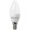 Лампа светодиодная РЕСАНТА LL-R-C37-6W-230-4K-E14 76/1/4