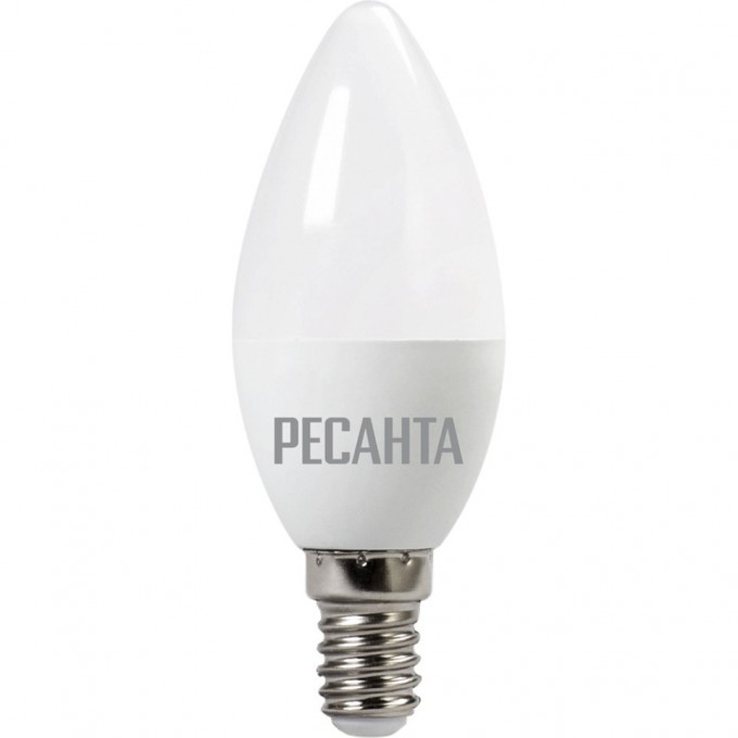 Лампа светодиодная РЕСАНТА LL-R-C37-7W-230-3K-E14 76/1/5 Лампа светодиодная РЕСАНТА LL-R-C37-7W-230-3K-E14 76/1/5